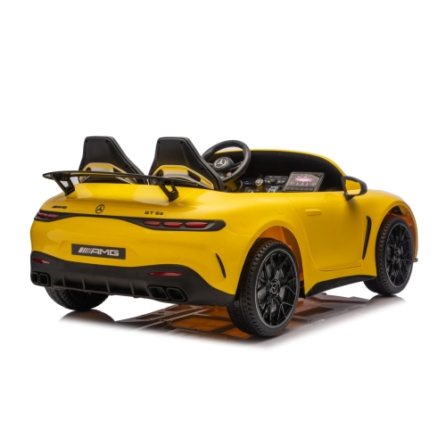 Auto Na Akumulator dla dzieci Mercedes Benz GT63 AMG Żółty DK-GT63